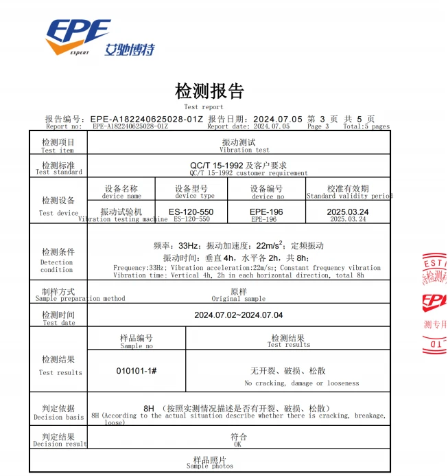 vacuum forming car parts testing report vacuum forming car parts testing report